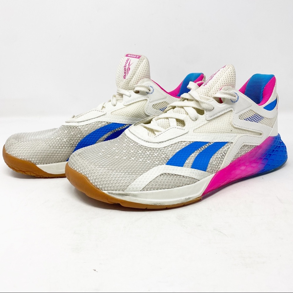 Reebok Nano X Sneakers Women's Training Pink Blue Size 9 - Picture 16 of 16